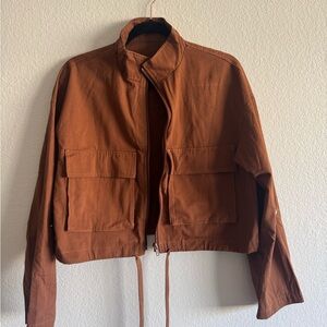 Women's Rust Brown Lightweight Jacket